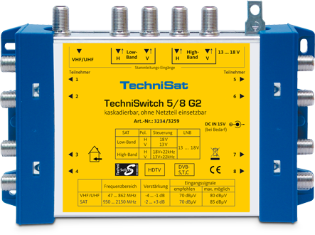 TechniSat TechniSwitch 5/8 G2